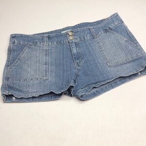 VINTAGE SIDE STREET JEAN SHORTS SZ15/34 ⭐️